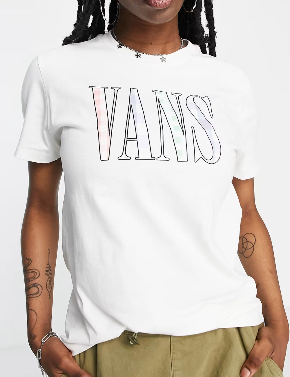 Vans póló, fehér