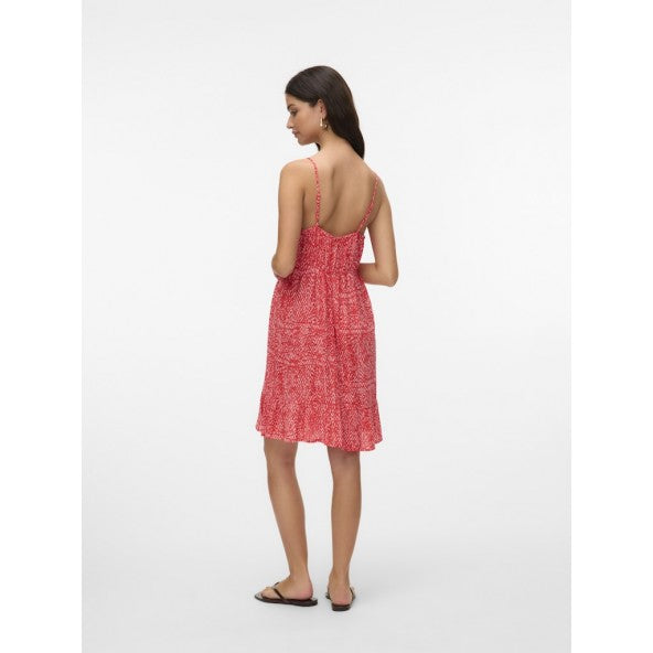 VERO MODA mini ruha, piros