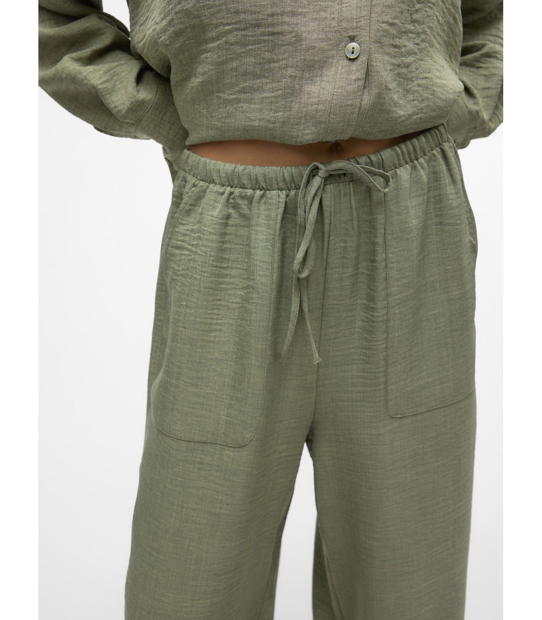 Pantaloni VERO MODA, verde