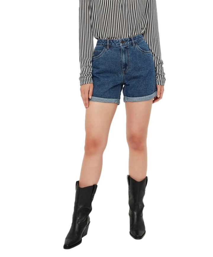 Pantaloni scurți VERO MODA, albastru