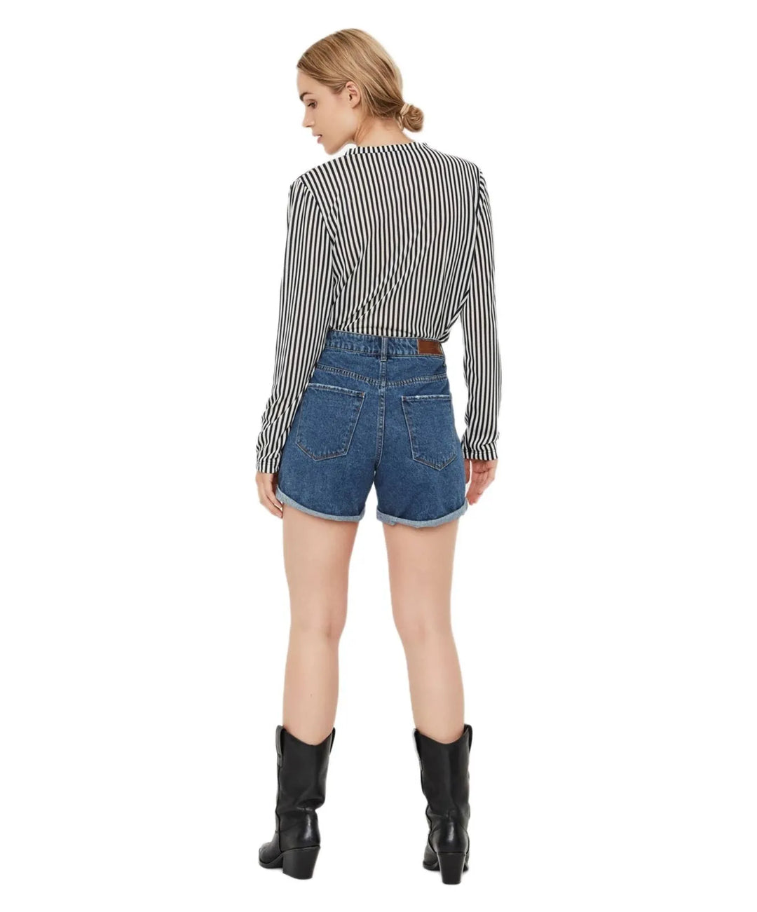 Pantaloni scurți VERO MODA, albastru