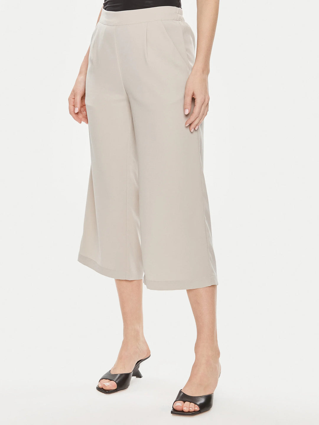 VERO MODA 3/4-es nadrág, bézs