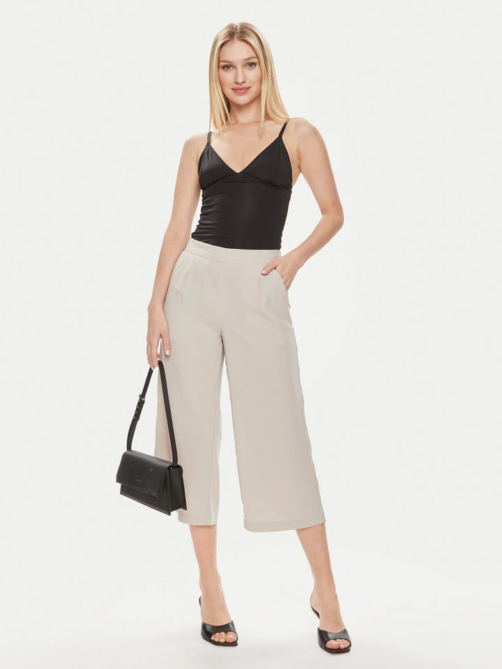 VERO MODA 3/4-es nadrág, bézs