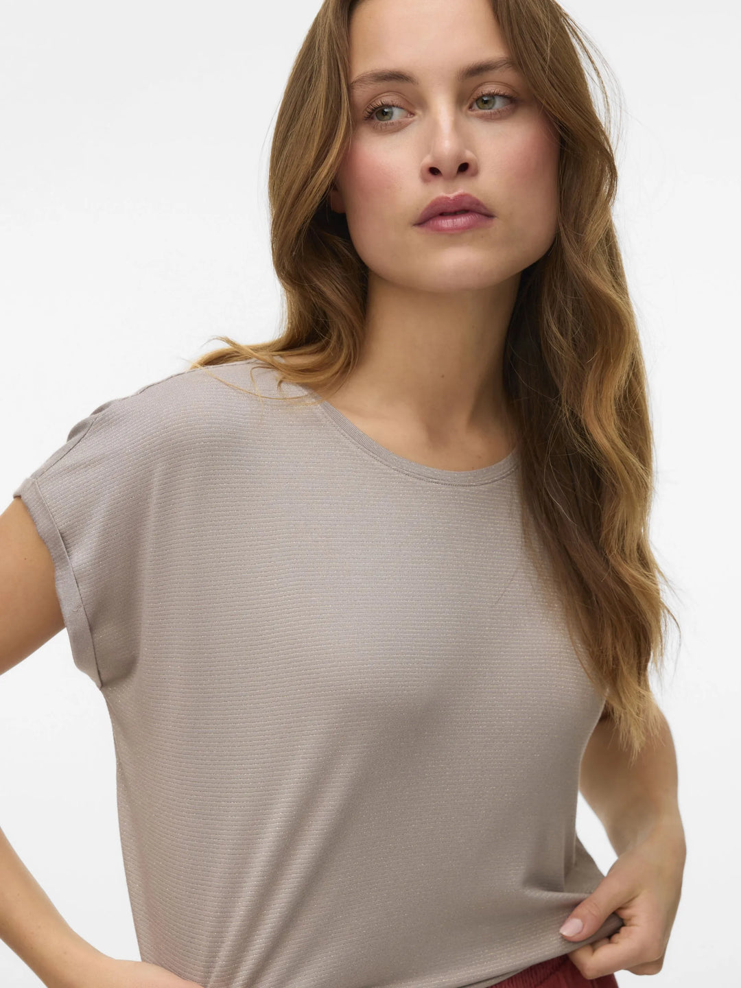 Tricou Vero Moda, bej