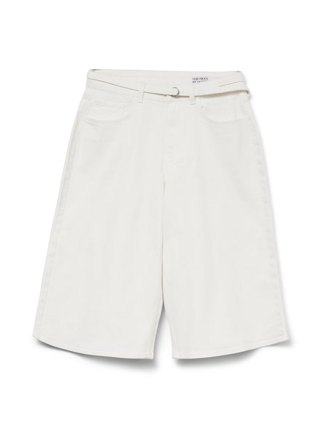 Pantaloni scurți de blugi VERO MODA, alb
