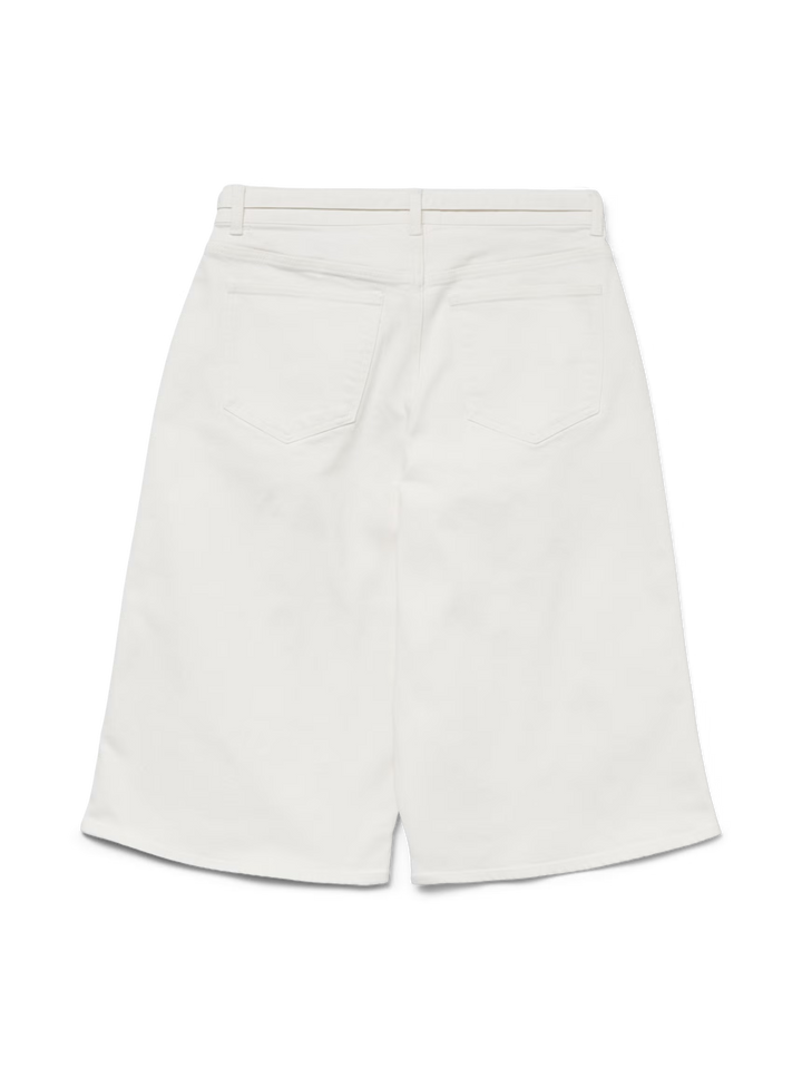 Pantaloni scurți de blugi VERO MODA, alb