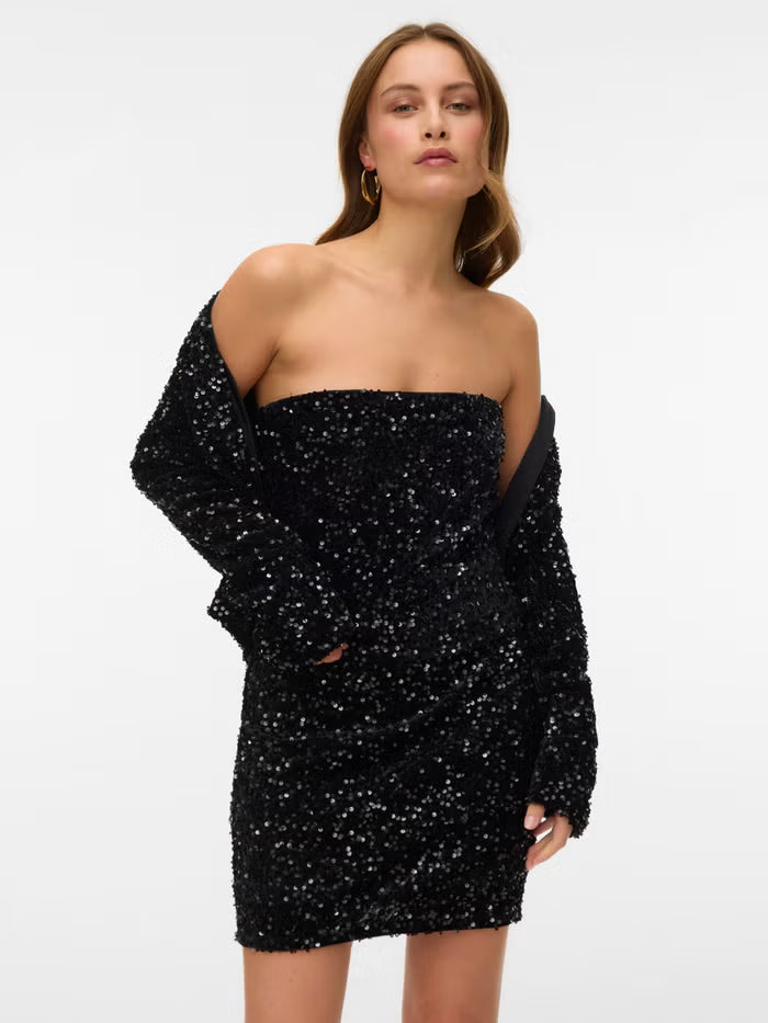 Top VERO MODA, negru
