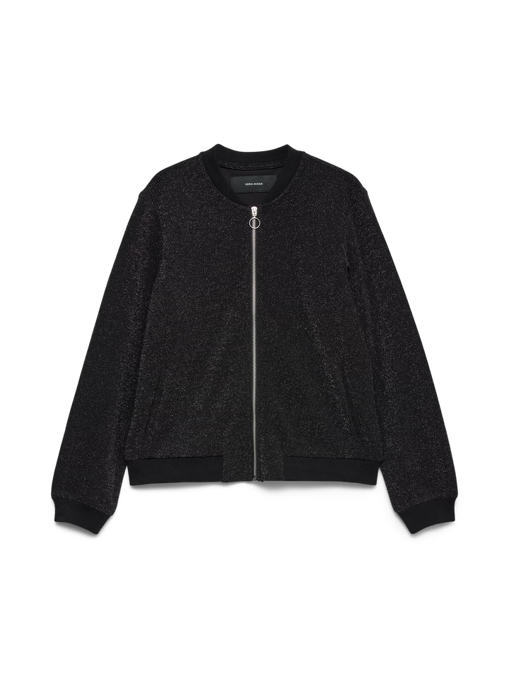 Bluză cu fermoar Vero Moda, negru