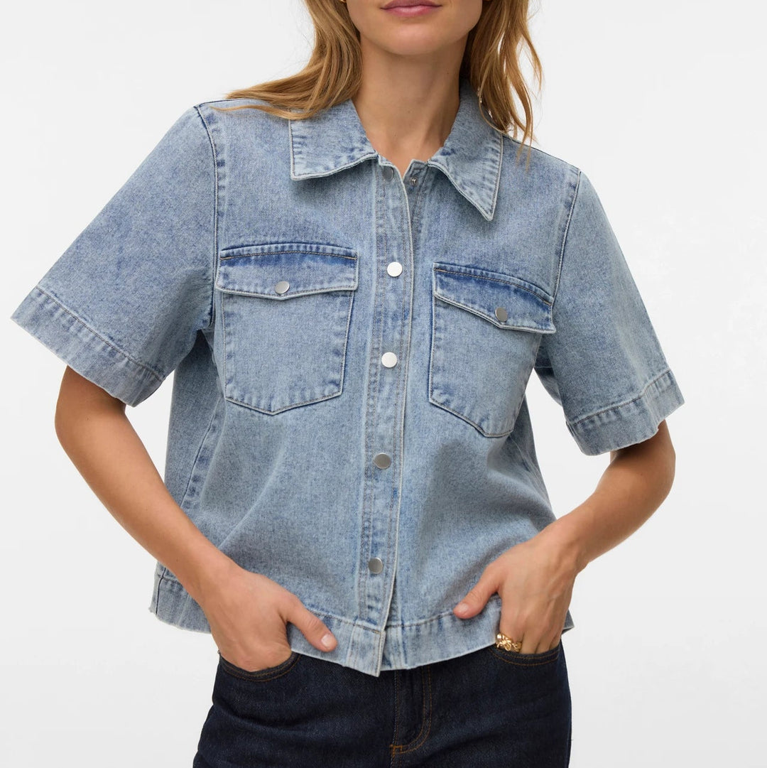 VERO MODA farmer ing, kék