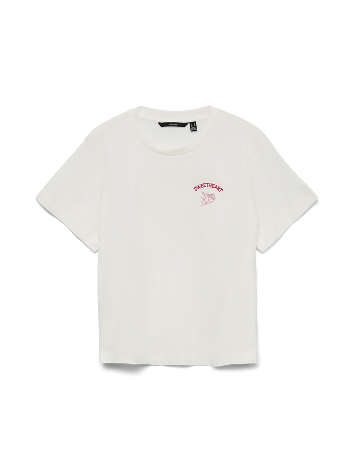 Tricou VERO MODA, alb