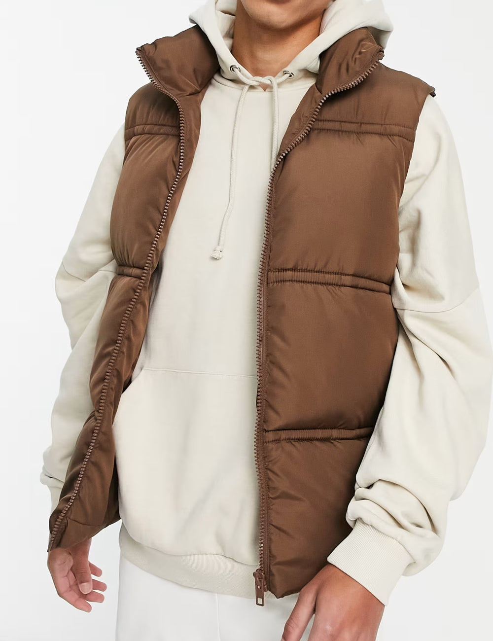 Vestă ASOS, maro