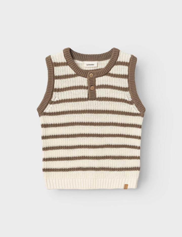 Vestă Lil Atelier, mix culori