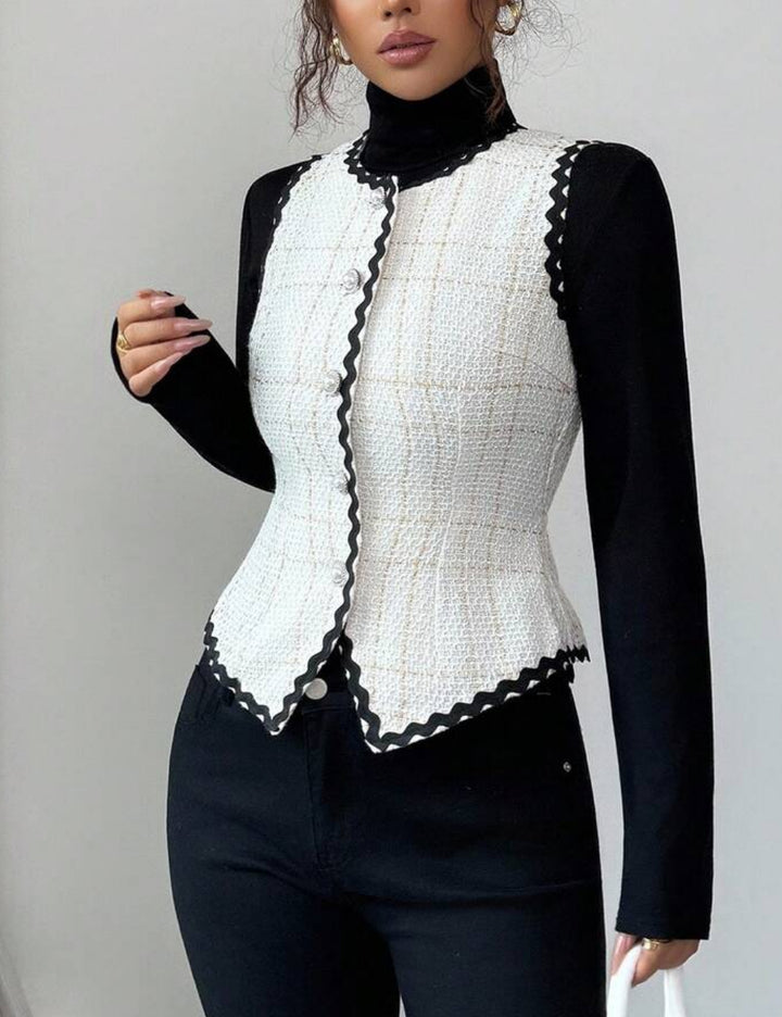Vestă Shein, crem