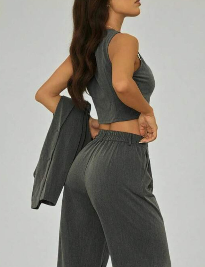 Szürke Shein mellény