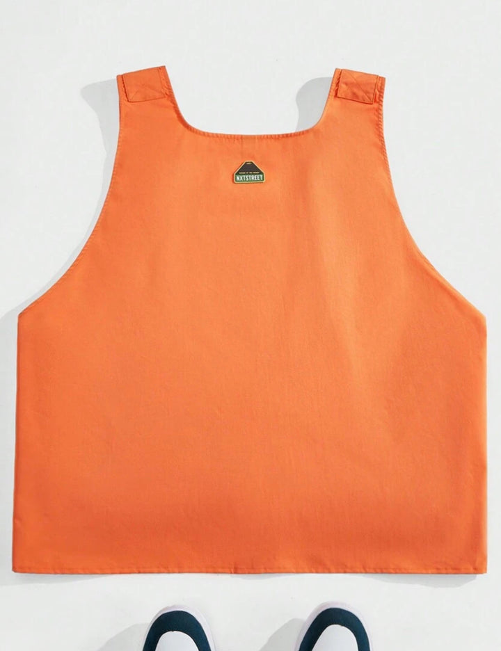 Vestă Shein MANFINITY, portocaliu