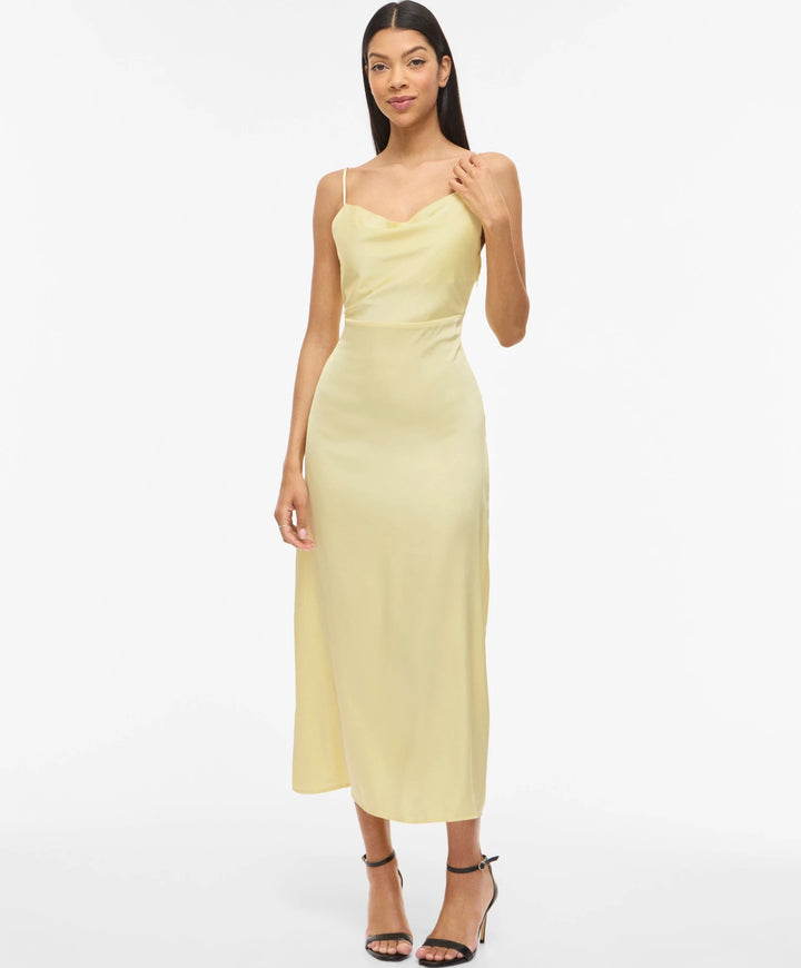 Rochie maxi VILA, galben