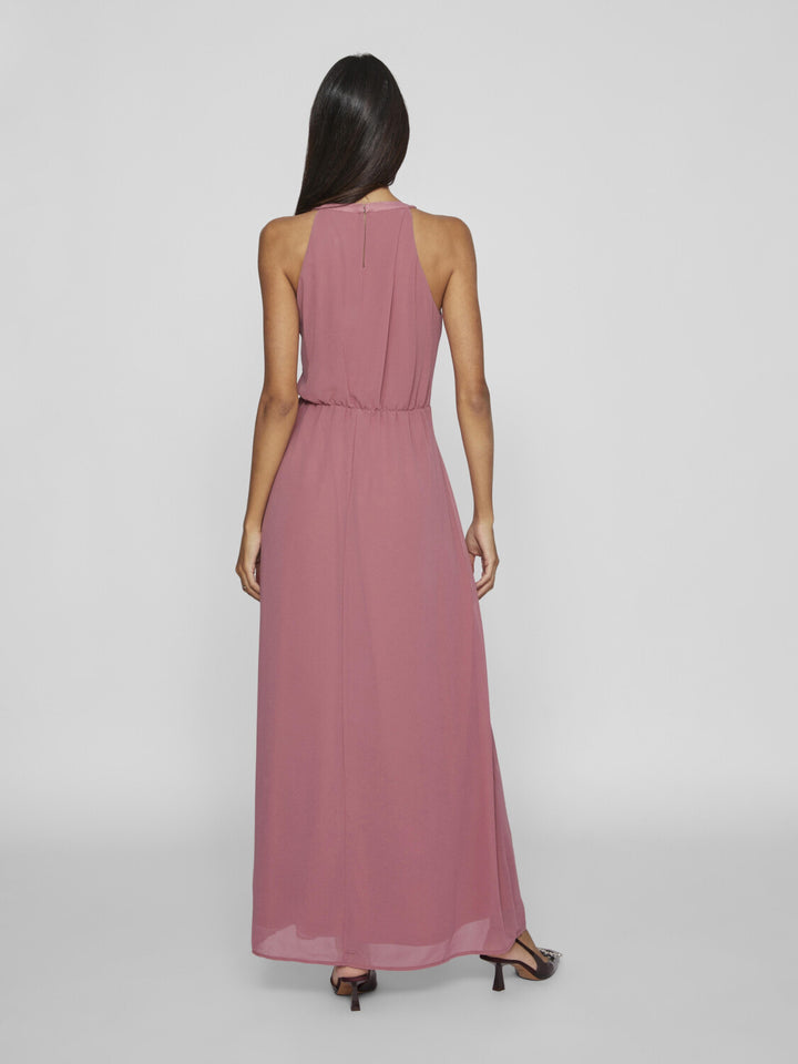 Rochie maxi Vila, roz