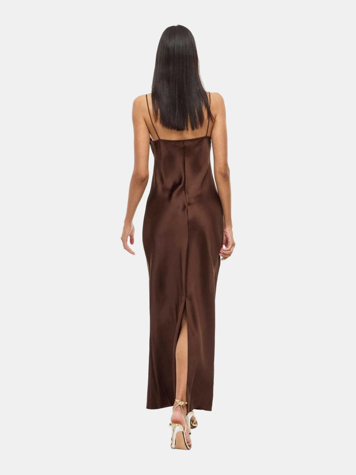 Rochie maxi VILA, maro