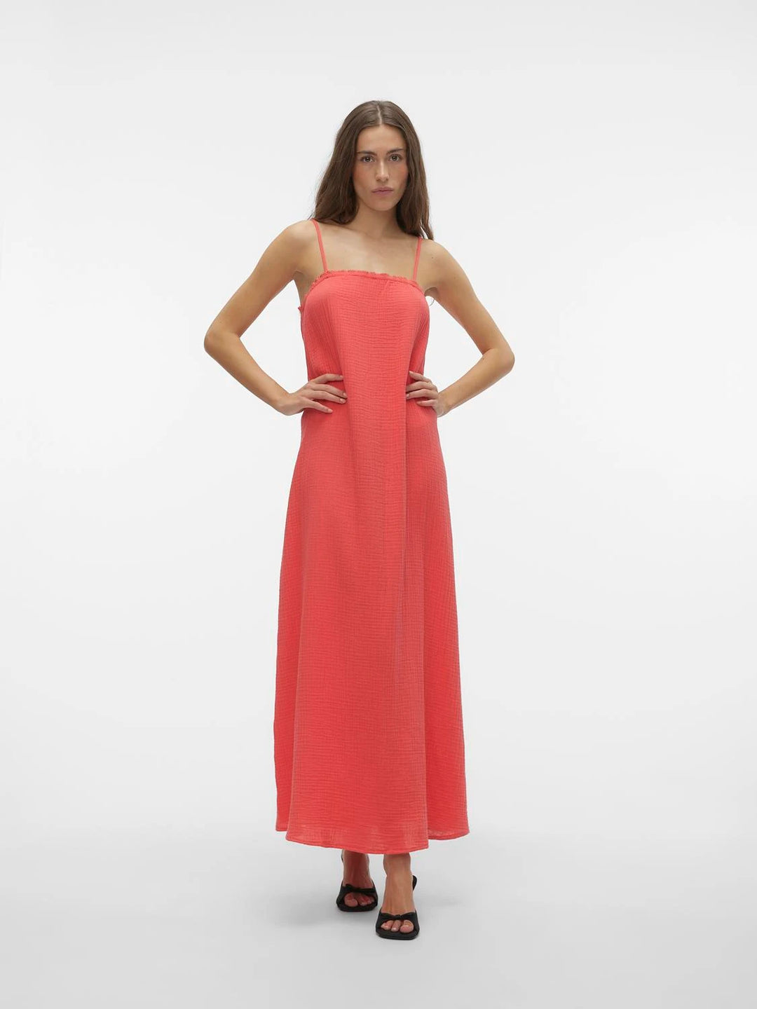 Rochie maxi Vero Moda, roșu