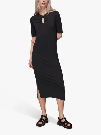 Rochie midi WHISTLES, negru