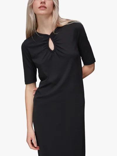 Rochie midi WHISTLES, negru