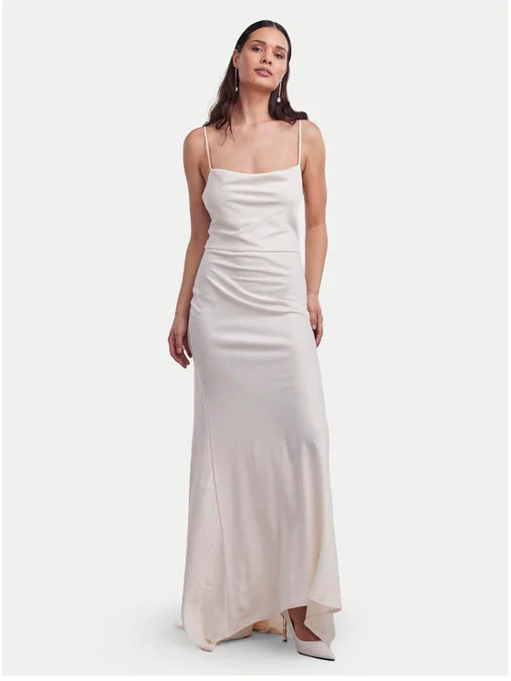 Rochie maxi VILA, crem