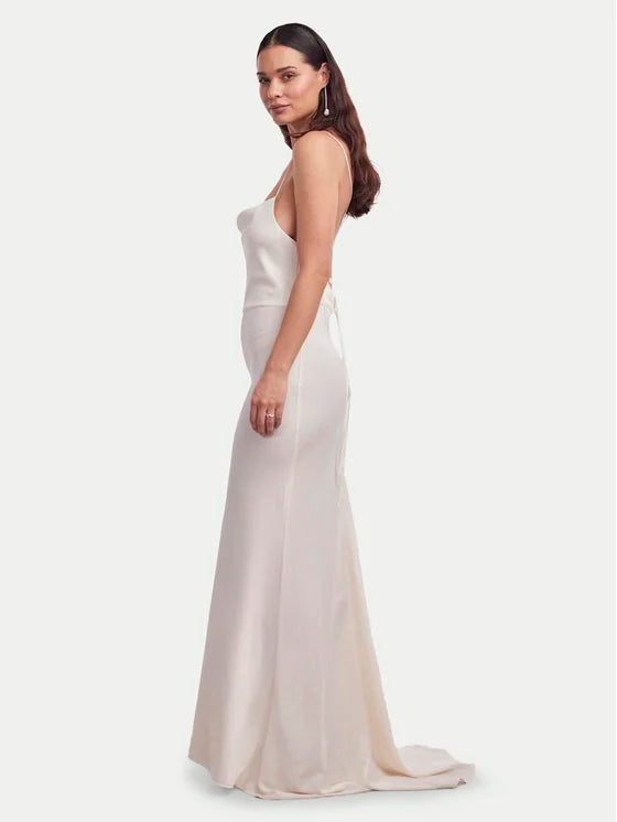 Rochie maxi VILA, crem