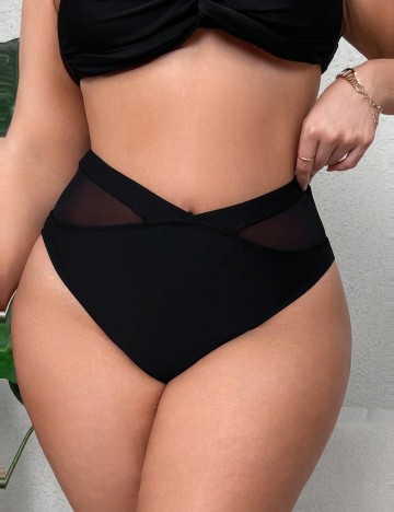 Slip Shein Curve+, negru