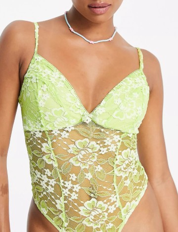 Body Miss Selfridge, verde