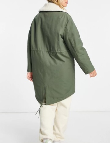 Geacă parka ASOS, verde