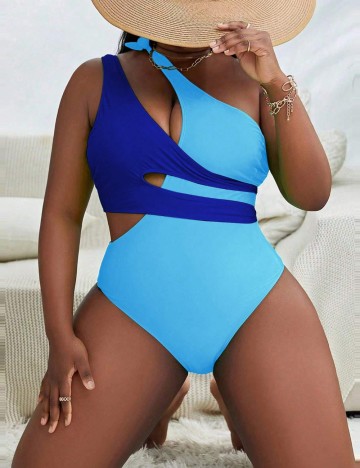 Costum de baie întreg Shein Curve+, mix culori