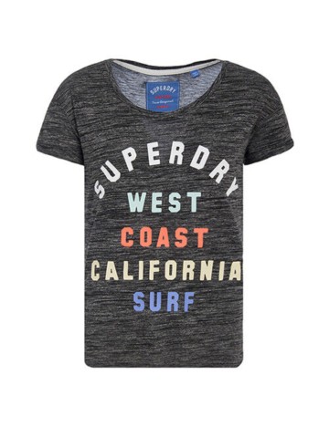 Tricou Superdry, gri