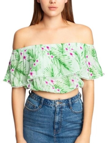 Top TALLY WEIJL, verde