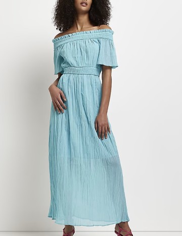 Rochie maxi River Island, turcoaz