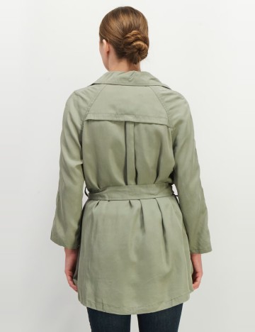 Trench scurt Vero Moda, verde