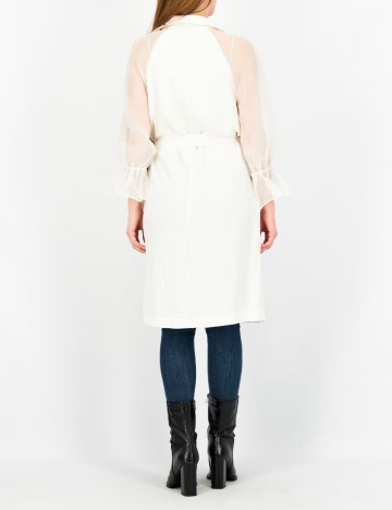 Trench Vero Moda, alb