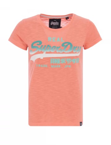 Tricou Superdry, portocaliu