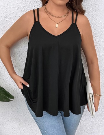 Maiou Shein Curve+, negru