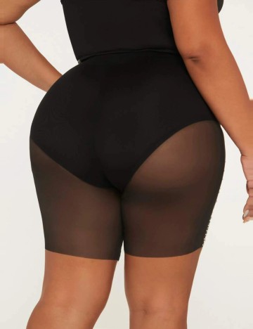 Pantaloni scurți Shein Curve+, negru