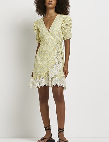 Rochie mini River Island, mix culori