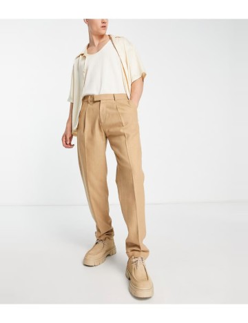 Pantaloni Topman, maro