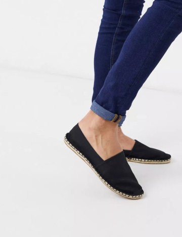 Espadrile ASOS, negru