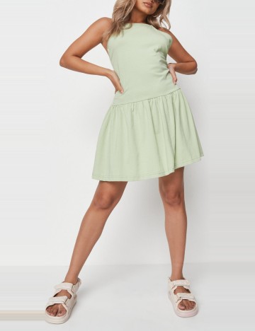 Rochie Scurtă Missguided, verde menta