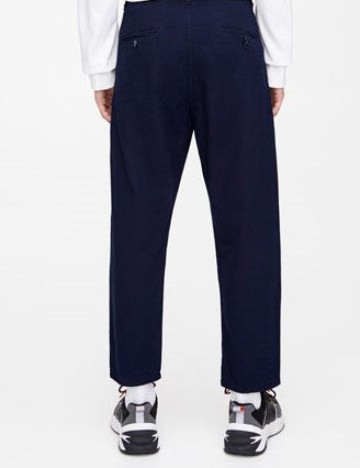 Pantaloni Casual Pull&Bear, bleumarin