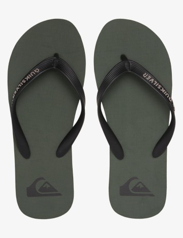 Șlapi Quiksilver, verde