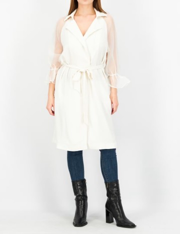 Trench Vero Moda, alb