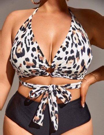 Sutien de baie Shein Curve+, mix culori