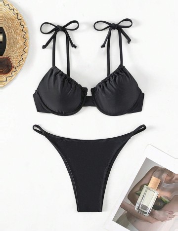 Costum de baie Shein, negru