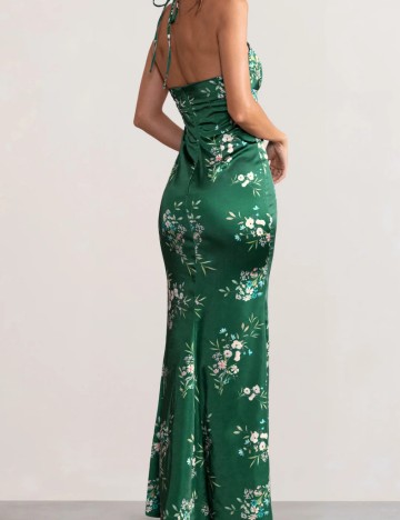 Rochie maxi Club L London, verde