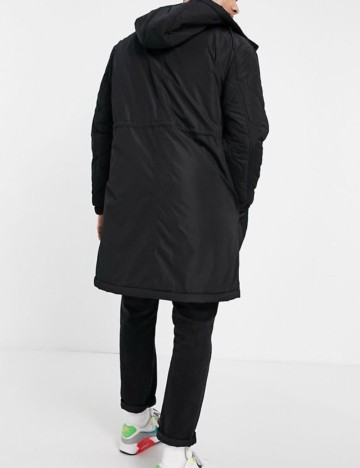 Geacă parka ASOS, negru